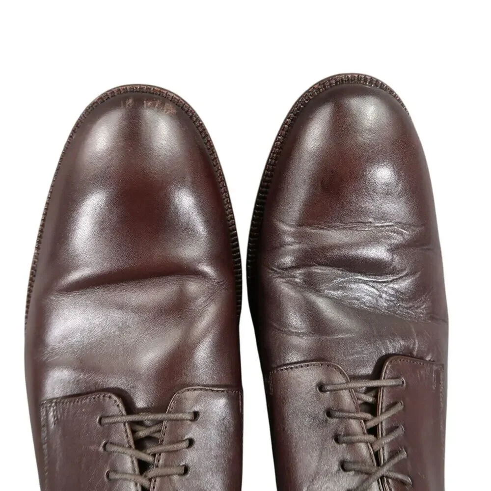 Cole Haan Shoes Men 11.5 Oxford Derby Classic Formal Lace Up Leather Dress Brown